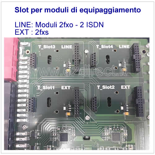 Moduli ampliamento yeastar N412 fxo fxs bri